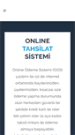 Mobile Screenshot of onlineodemesistemi.com
