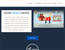 Tablet Screenshot of onlineodemesistemi.com